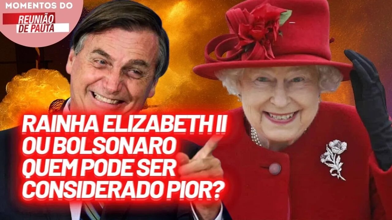 Esquerda critica bolsonaristas e pede respeito à Rainha | Momentos do Reunião de Pauta