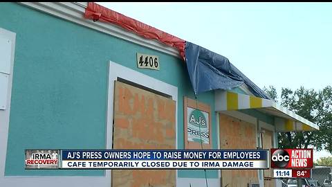 Popular Tampa Bay cafe raising money to help staff post-Irma