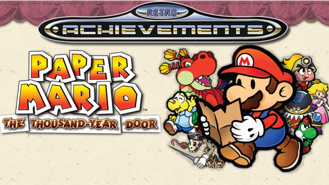 Paper Mario TTYD: RetroAchievement Hunting Madness + Crowd Control Chaos!