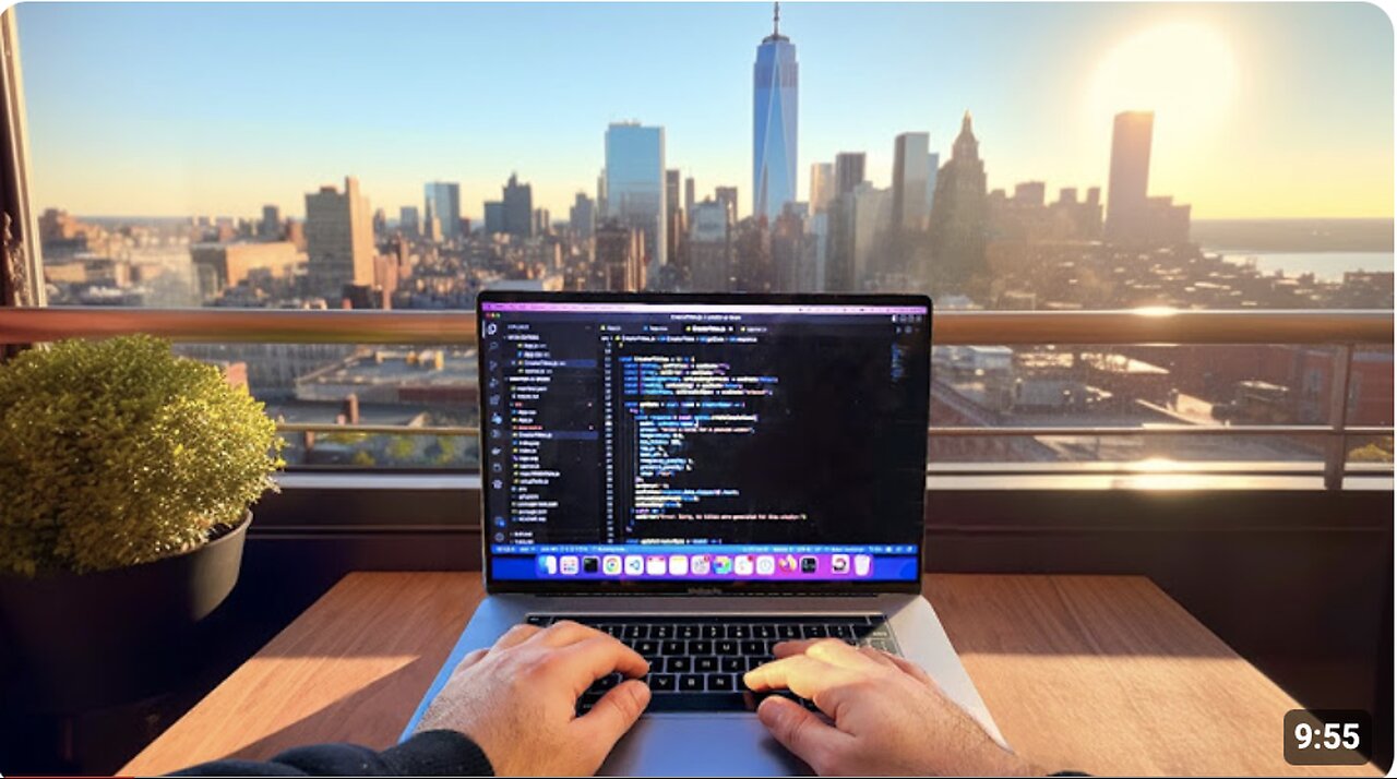 Day in the life of a Software Engineer in NYC | Empire State Building office