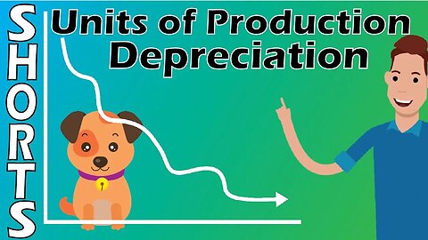 #Shorts: Units of Production Depreciation Method