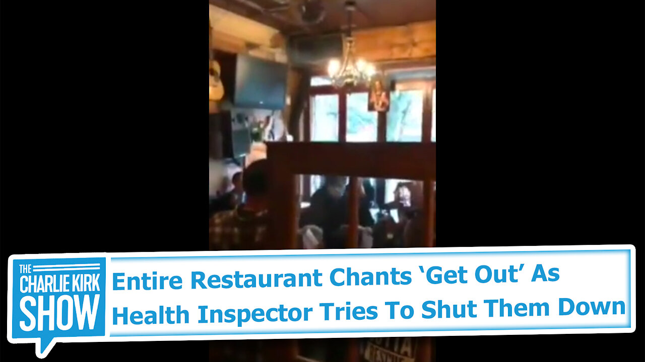 Entire Restaurant Chants 'Get Out' As Health Inspector Tries to Shut Them Down