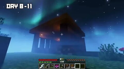 I Survived 100 DAYs as an ALLIGATOR in HARDCORE Minecraft! 10