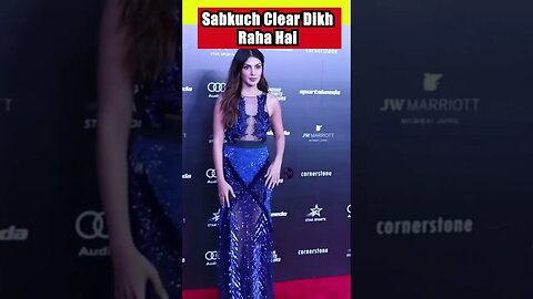 Baapre 😱😱👉 Rhea Chakraborty Flaunts Her Huge Figure #ytshort #short #shorts