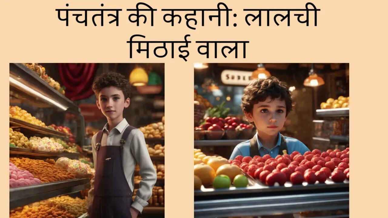 पंचतंत्र की कहानी: लालची मिठाई वाला | Greedy Sweet Seller Story In Hindi