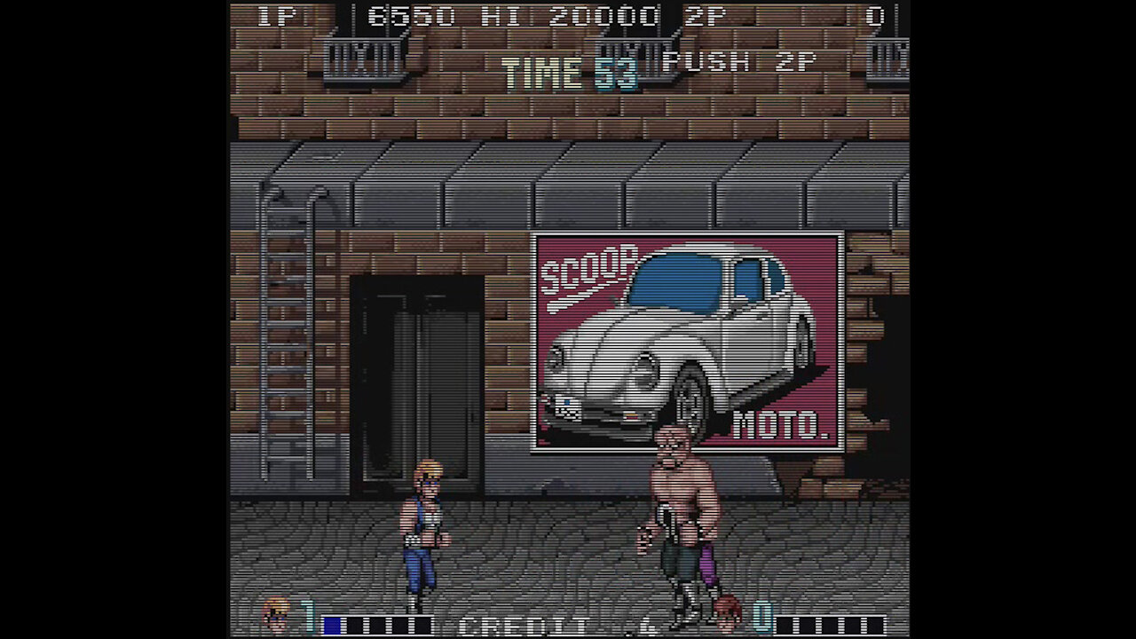 DOUBLE DRAGON Video Game SLA GIOCHI anni 80