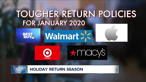 If you're deciding what to return, the clock is ticking and some store return policies are getting stricter