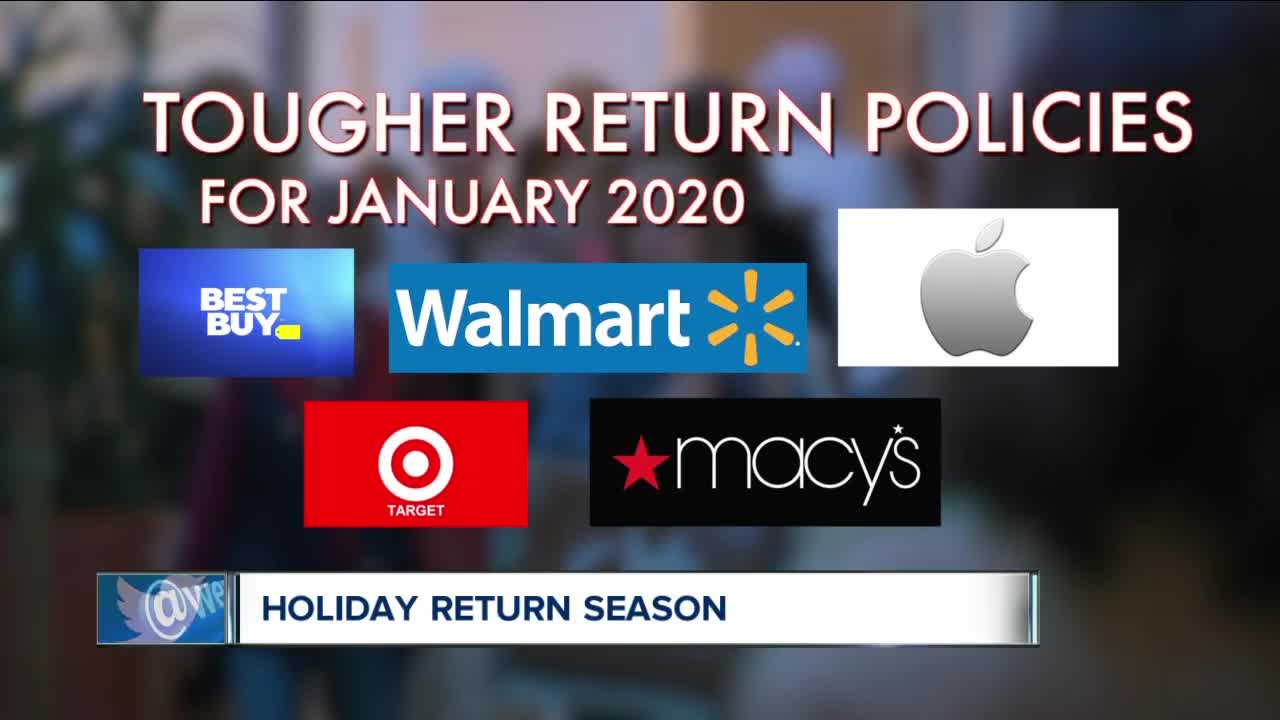 If you're deciding what to return, the clock is ticking and some store return policies are getting stricter