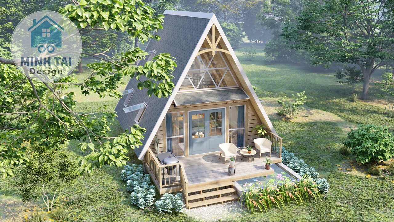 A-frame House - Minh Tai Design 32