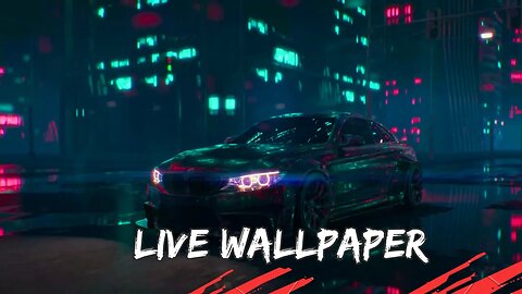 BMW M4 Liberty Endless Drive Live Wallpaper 4K