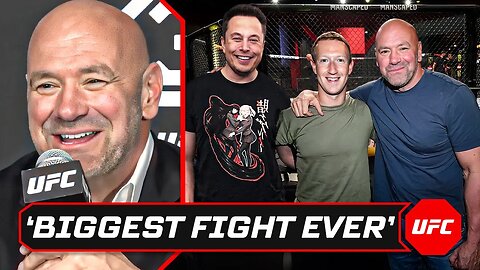 Dana White CONFIRMS Musk Vs Zuckerburg Fight