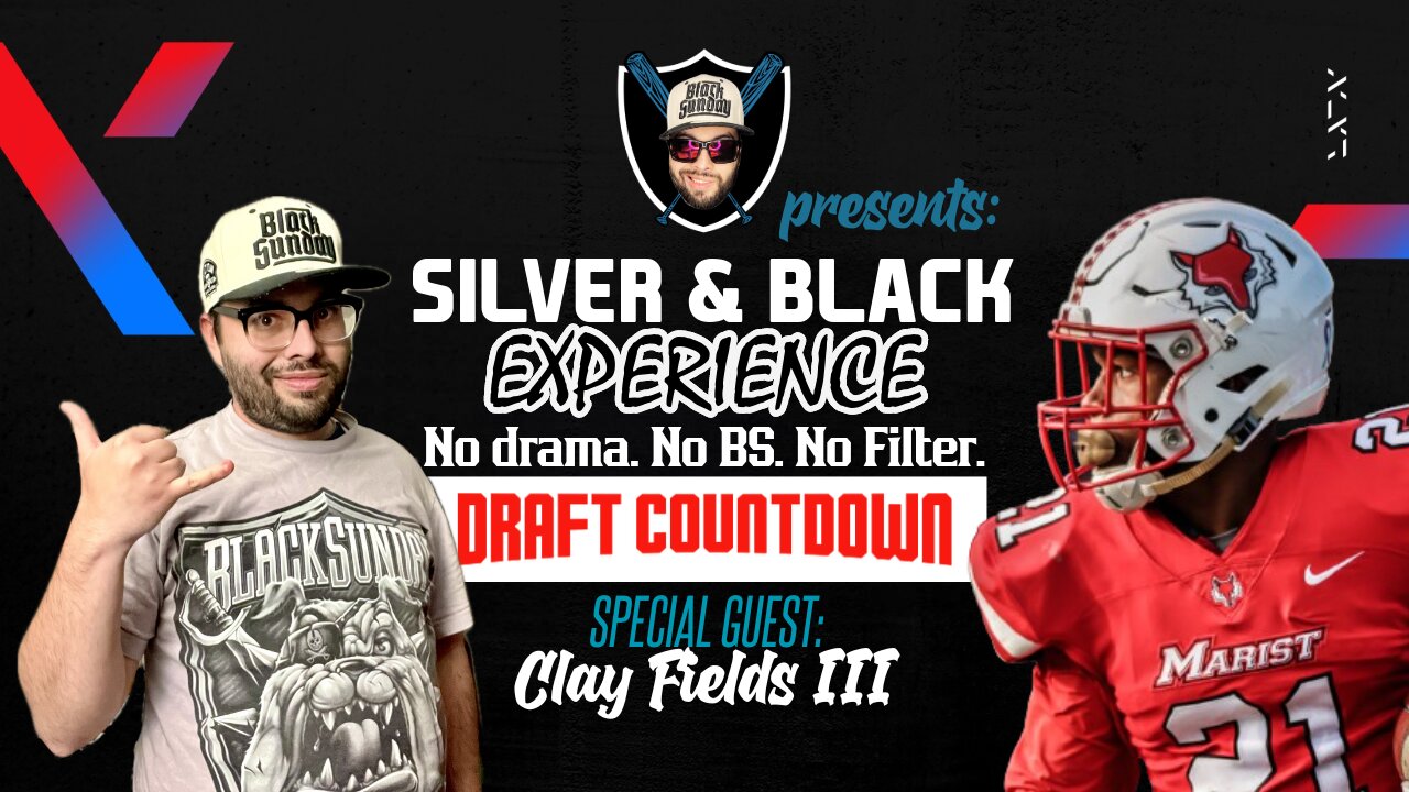 #NFL El Capitán Rafucho presents Draft Countdown - Special Guest: Clay Fields III (DB - UTC)