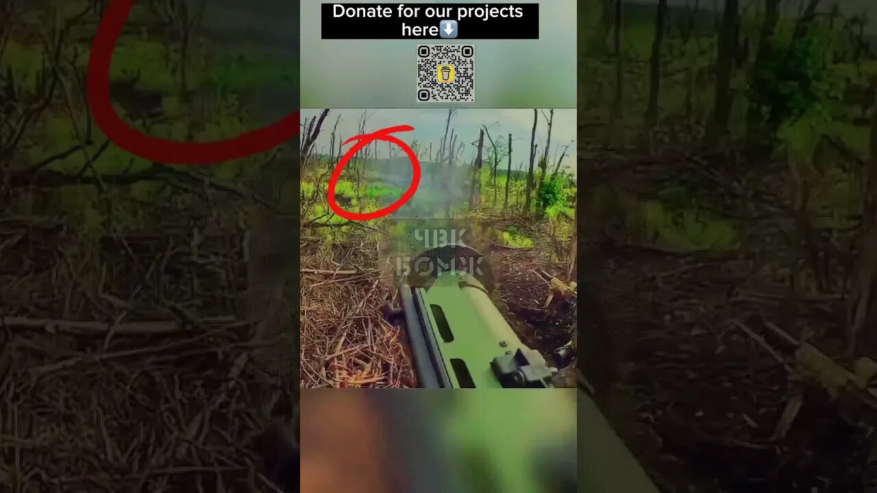 Ukrainian War Helmet cam shows Russian Positions being Cleared. Like and Follow for rare Video &News