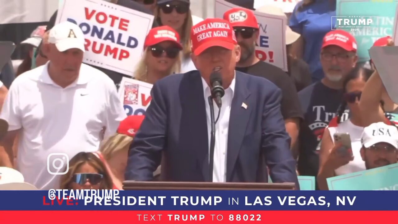 President Trump in Las Vegas