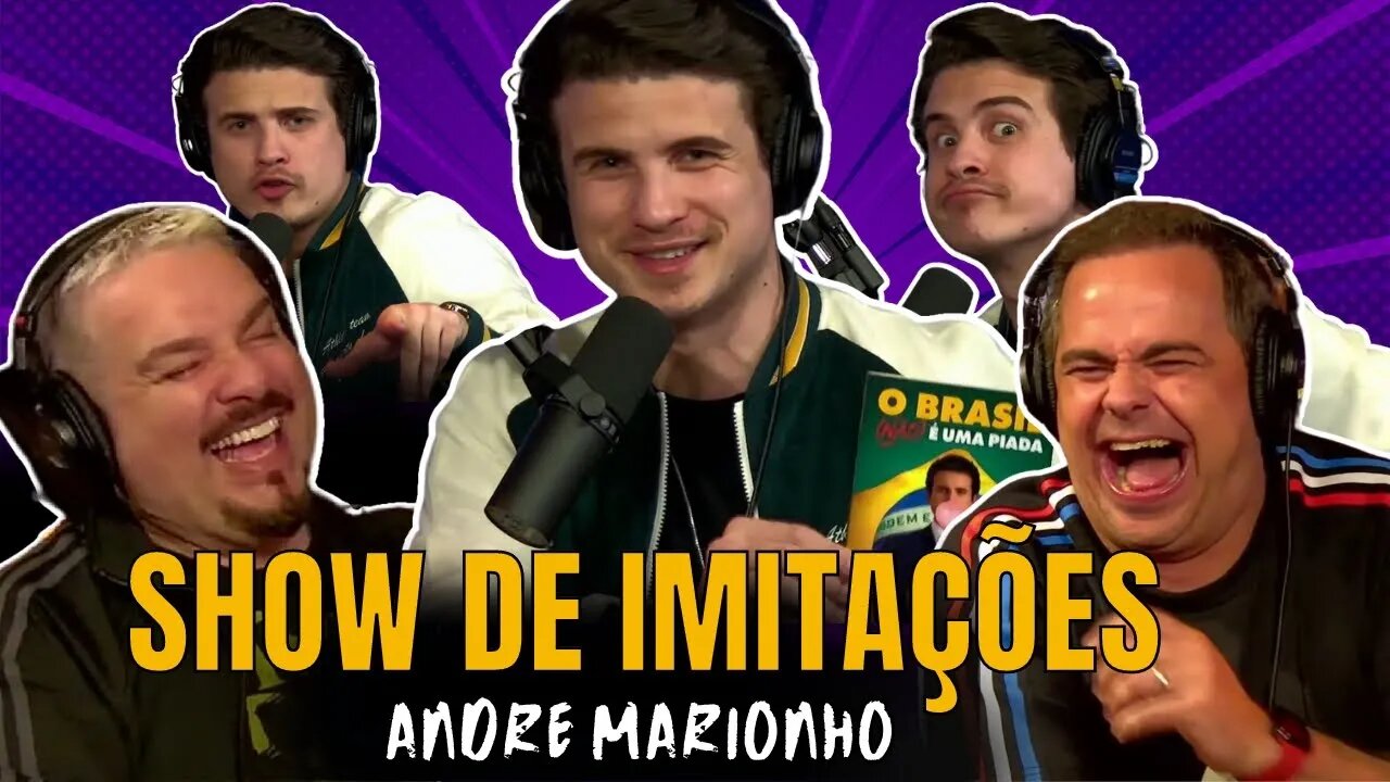 SHOW DE IMITAÇÕES ANDRE MARIONHO NO TICARACATICAST