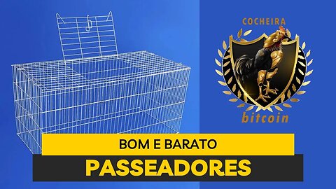 APRENDA FAZER PASSEADORES BOM E BARATO PARA SEUS FRANGOS