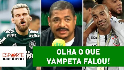 OLHA o que Vampeta falou após título do Corinthians sobre Palmeiras!