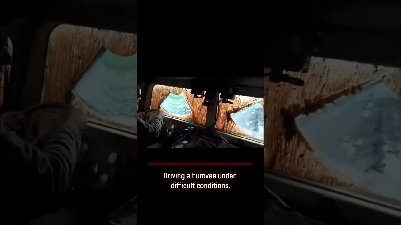 🔴 Driving a Humvee under difficult conditions in Bakhmut, Ukraine