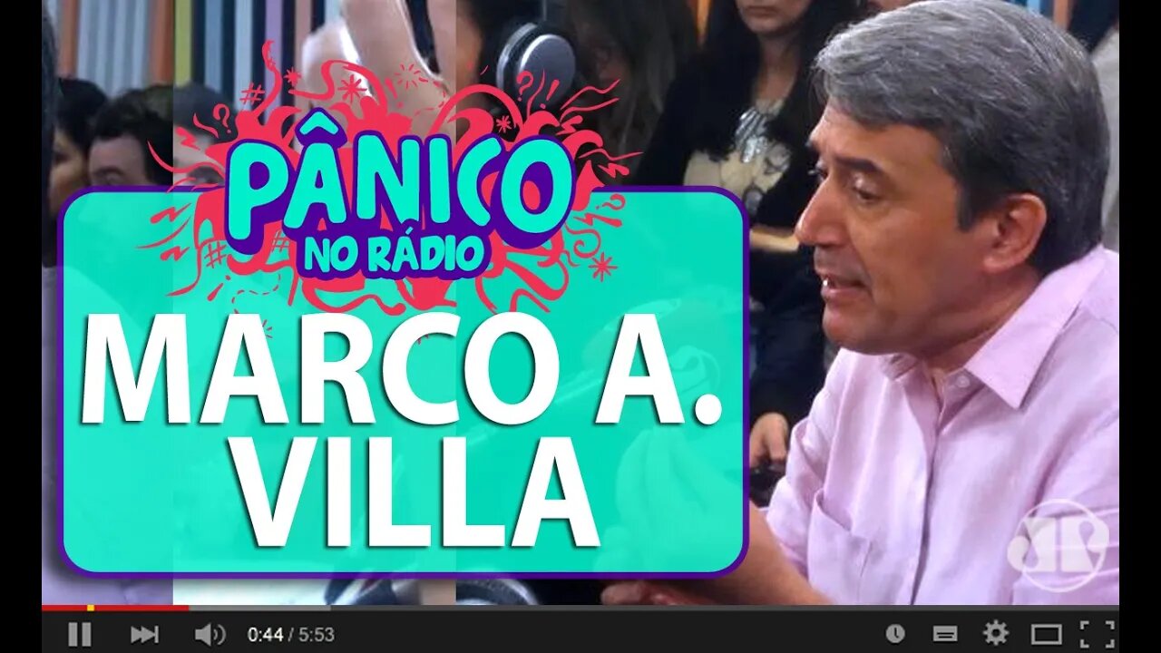 "Lula é produto de um sistema criminoso", afirma Marco Antonio Villa | Pânico