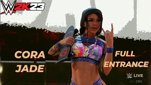 WWE 2k23 Cora Jade Full Entrance