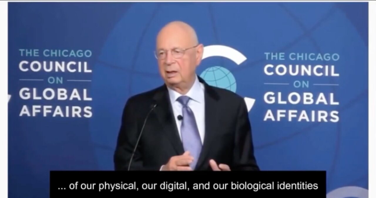 Klaus Schwab: The Great Reset is the "Fusion of Our Physical, Digital and Biological Identity."