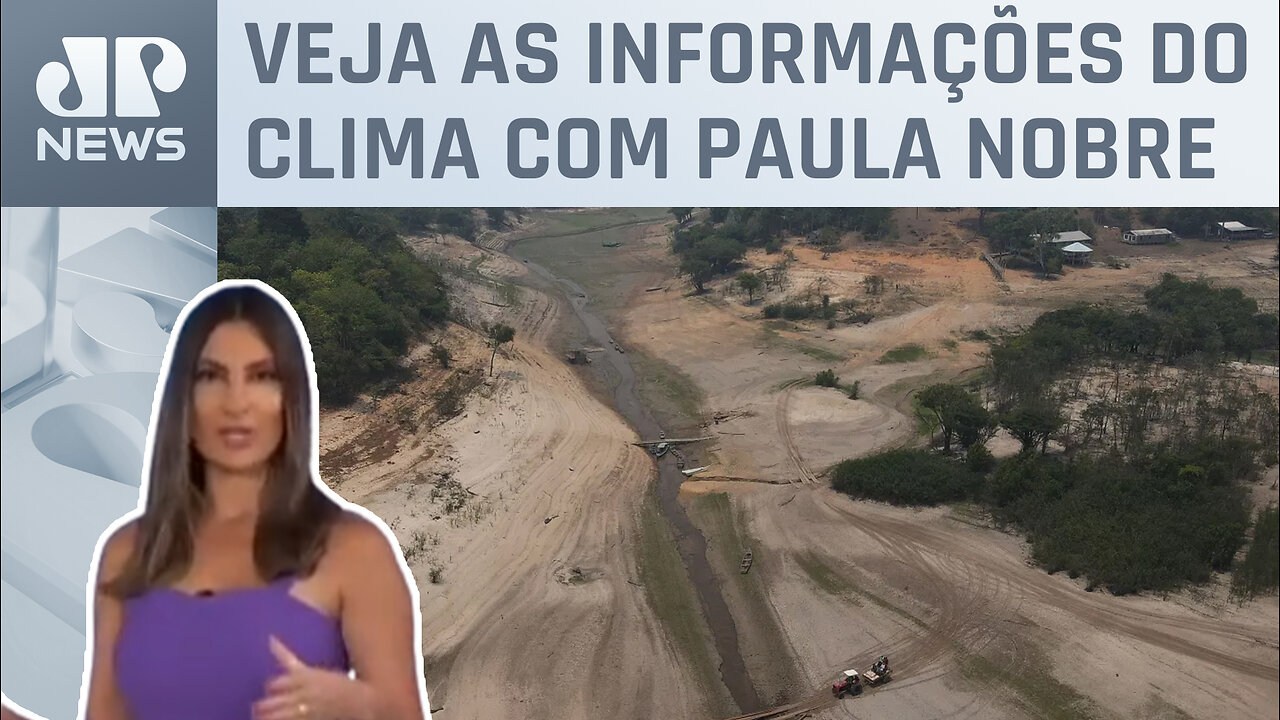 Em dois anos, Rio Negro vive situações completamente opostas | Previsão do Tempo