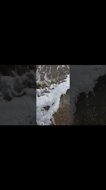 Flowing water Alantice beach Nc