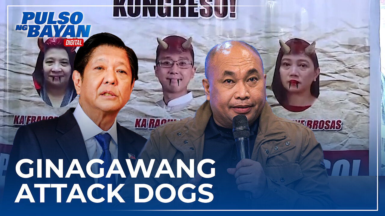 Ka Eric: mga makakaliwang Kongresista, ginagawang attack dogs ng Marcos admin vs Duterte, Pastor ACQ