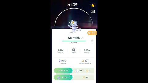 Alolan Meowth Evolves into Persian in Pokemon Go #Pokemon #PokemonGO