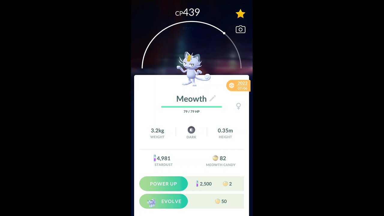 Alolan Meowth Evolves into Persian in Pokemon Go #Pokemon #PokemonGO