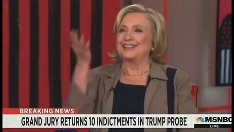 Hillary couldn’t be happier…for now.