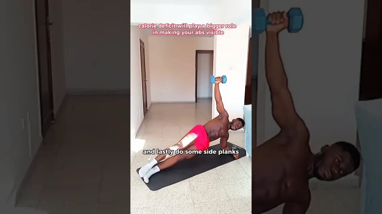 Dumbbell Six Pack Workout For Beginners