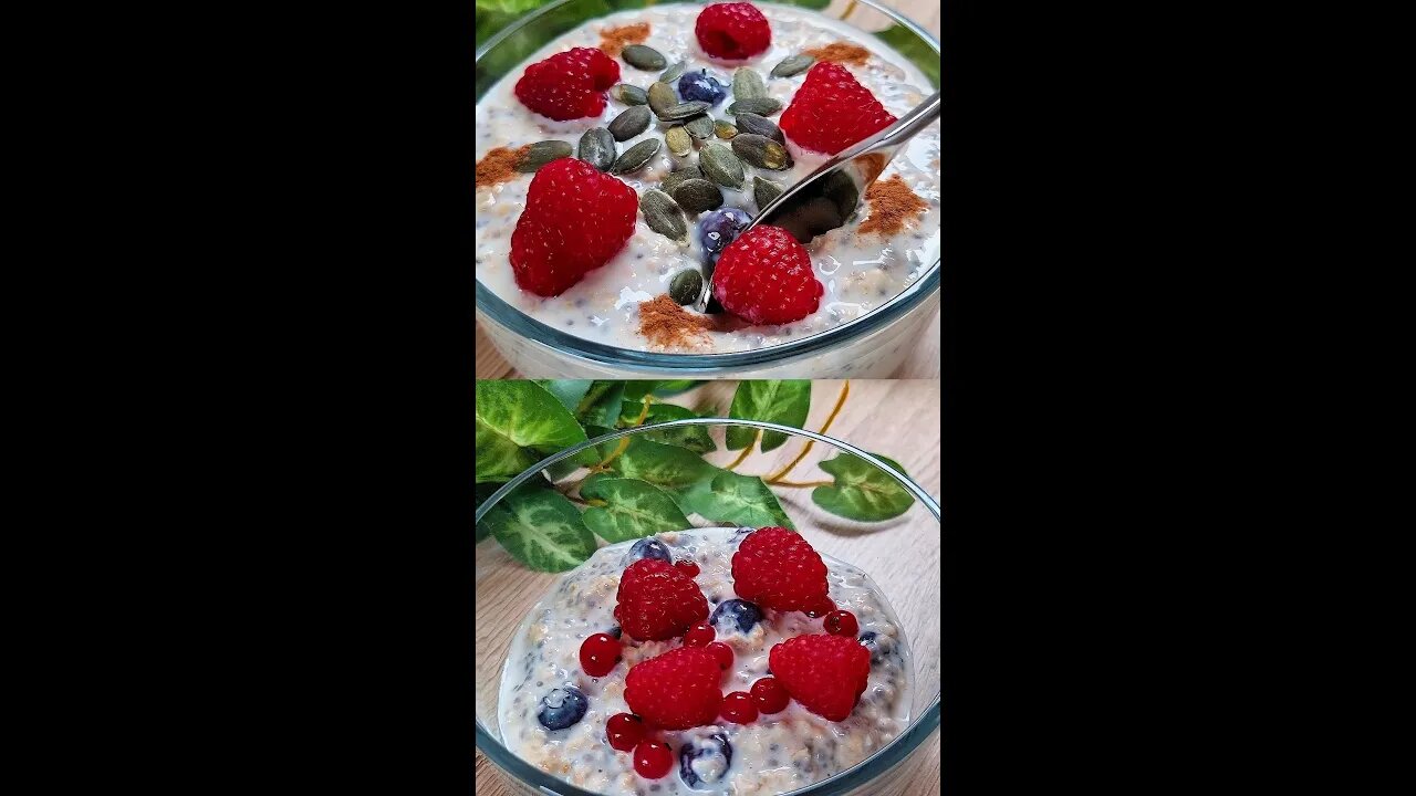 HOW I MAKE MY OVERNIGHT OATS #healthybreakfast