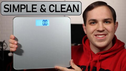 Best Digital Scale On Amazon! Simple & Clean Design!