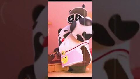 bhojpuri music panda dance 🐼🐼🐼 panda dance #cartoon #animalstories #viralvideo #kidsgames