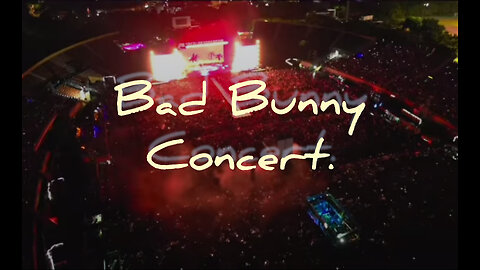 Bad Bunny Santo Domingo Dominican Republic 80,000 people packed show