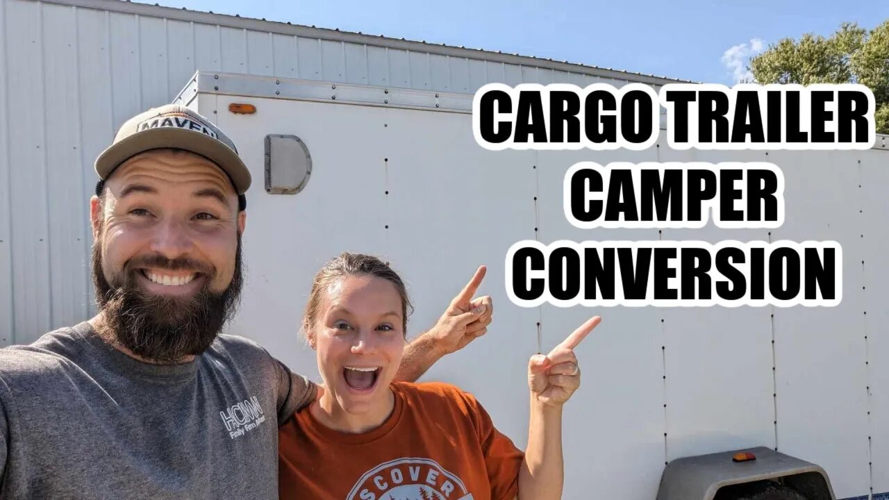 Converting a Cargo Trailer to a Camper