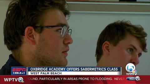 Oxbridge Academy offers sabermetrics class to students