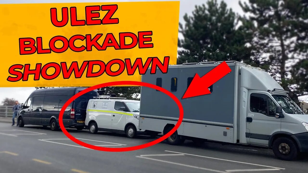 PROTESTERS BLOCK ULEZ 🛑 | Camera Van Blockade Showdown | Bexley, Arbuthnot Lane- London UK