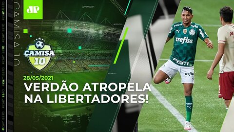 Palmeiras MASSACRA pela Libertadores e agora SÓ PENSA no Flamengo! | CAMISA 10 – 28/05/21