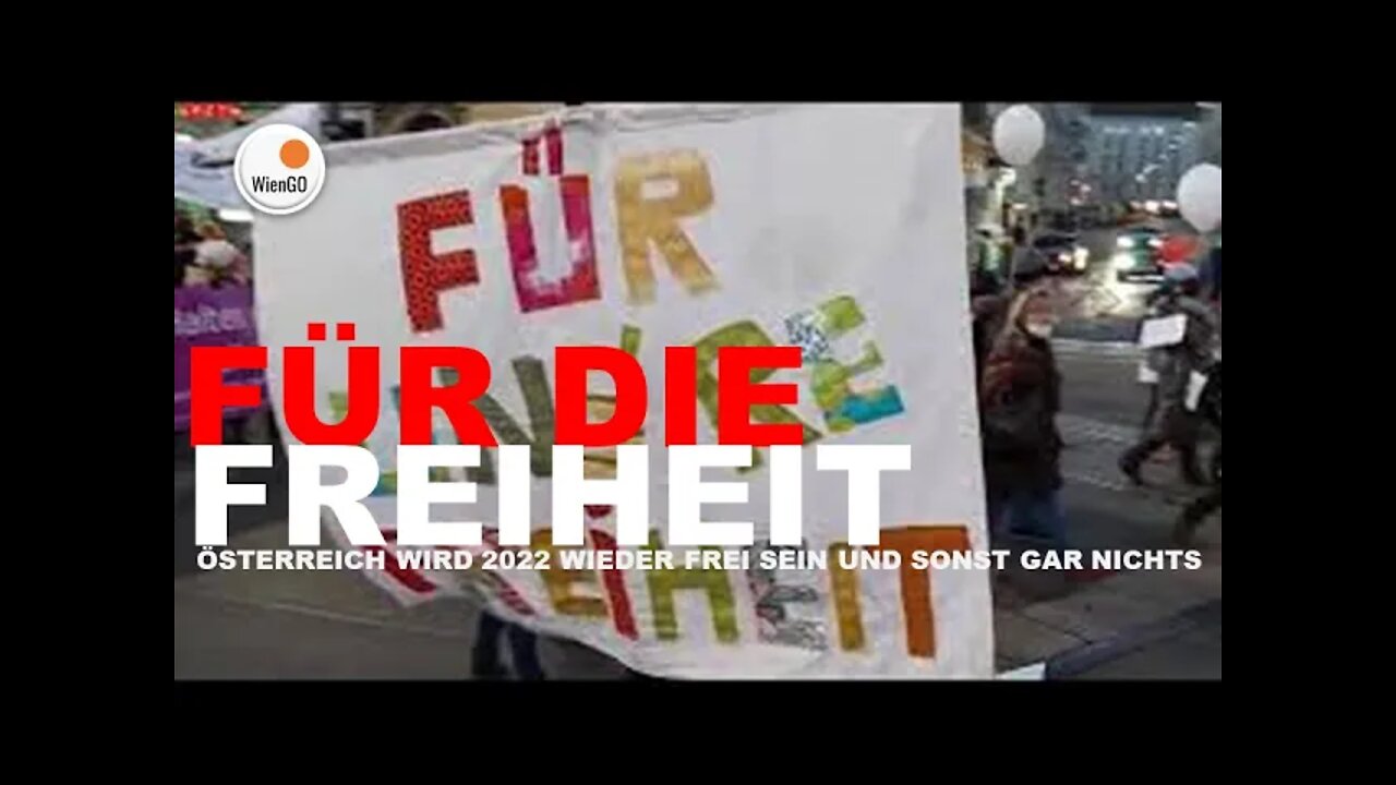 WienGO WIEN DEMO 15.1.22 (16) +++GEMEINSAM FÜR DIE FREIHEIT+++