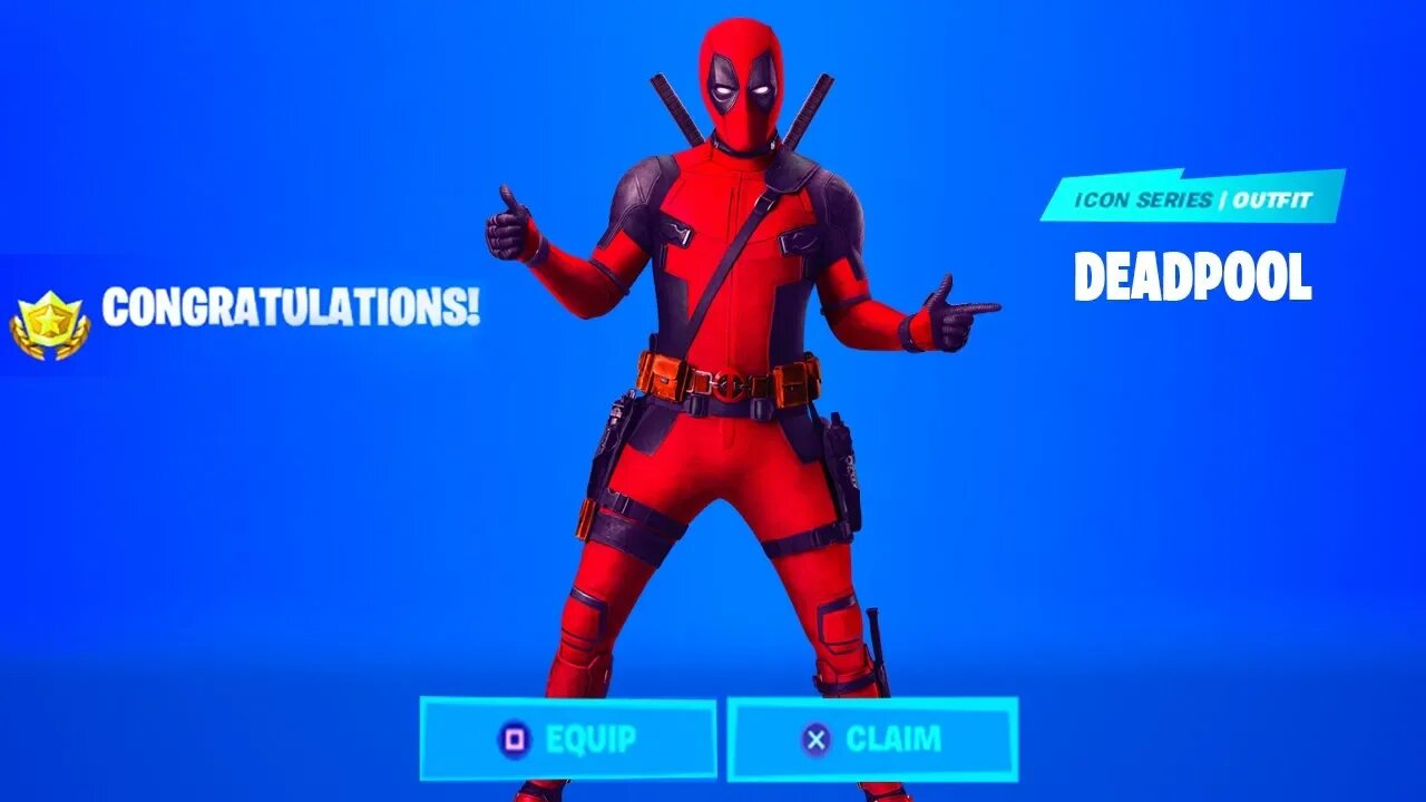 HOW TO GET DEADPOOL SKIN FOR FREE! (Fortnite Deadpool Skin)