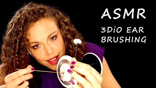 ASMR ❤ 3Dio Ultra Relaxing Ear Sensory Brushing, Tingle Overload w/ Corrina Rachel