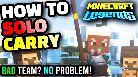 How to CARRY YOUR TEAM in Minecraft Legends