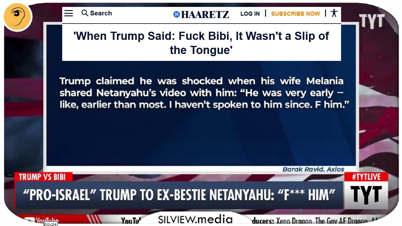 Trump: F*ck Bibi