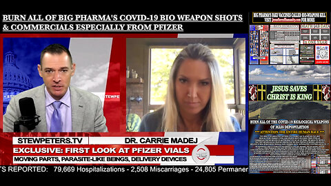 BURN ALL OF BIG PHARMA'S COVID-19 BIO WEAPON SHOTS & COMMERCIALS ESPECIALLY FROM PFIZER