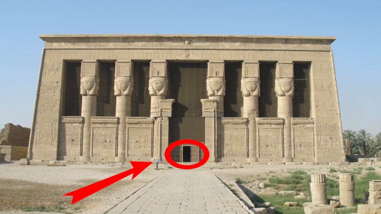 What is the Mystery hidden inside Hathor Temple at Dendera Temple Complex?