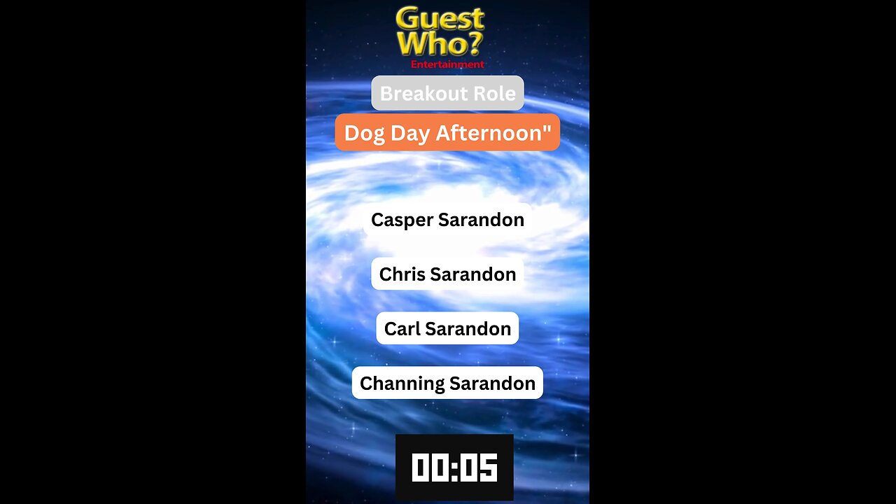 Guest Who #48 Quiz, Info, Facts and a Quote! | Dog Day Afternoon