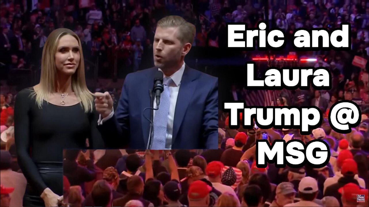 Eric and Laura Trump @MSG