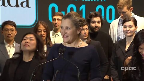 Canada: Minister Chrystia Freeland on pension funds, Trump’s tariff threat – December 13. 2024
